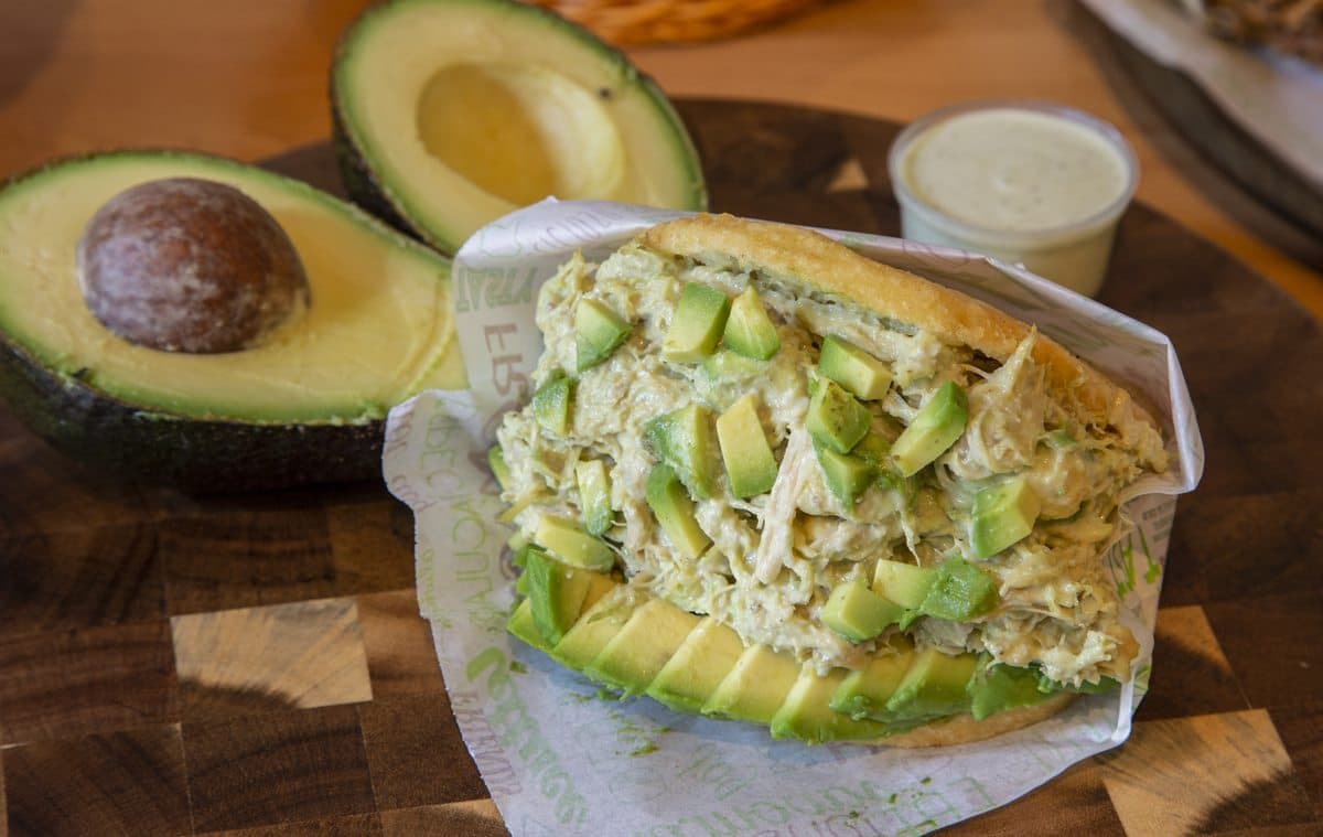 Arepa Corn Sandwich Reina Pepeada